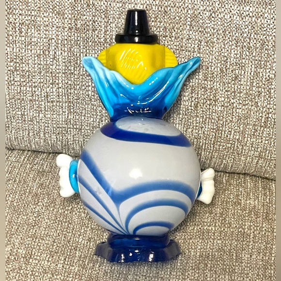 Vintage Hand Blown Glass Clown - Picture 2 of 7